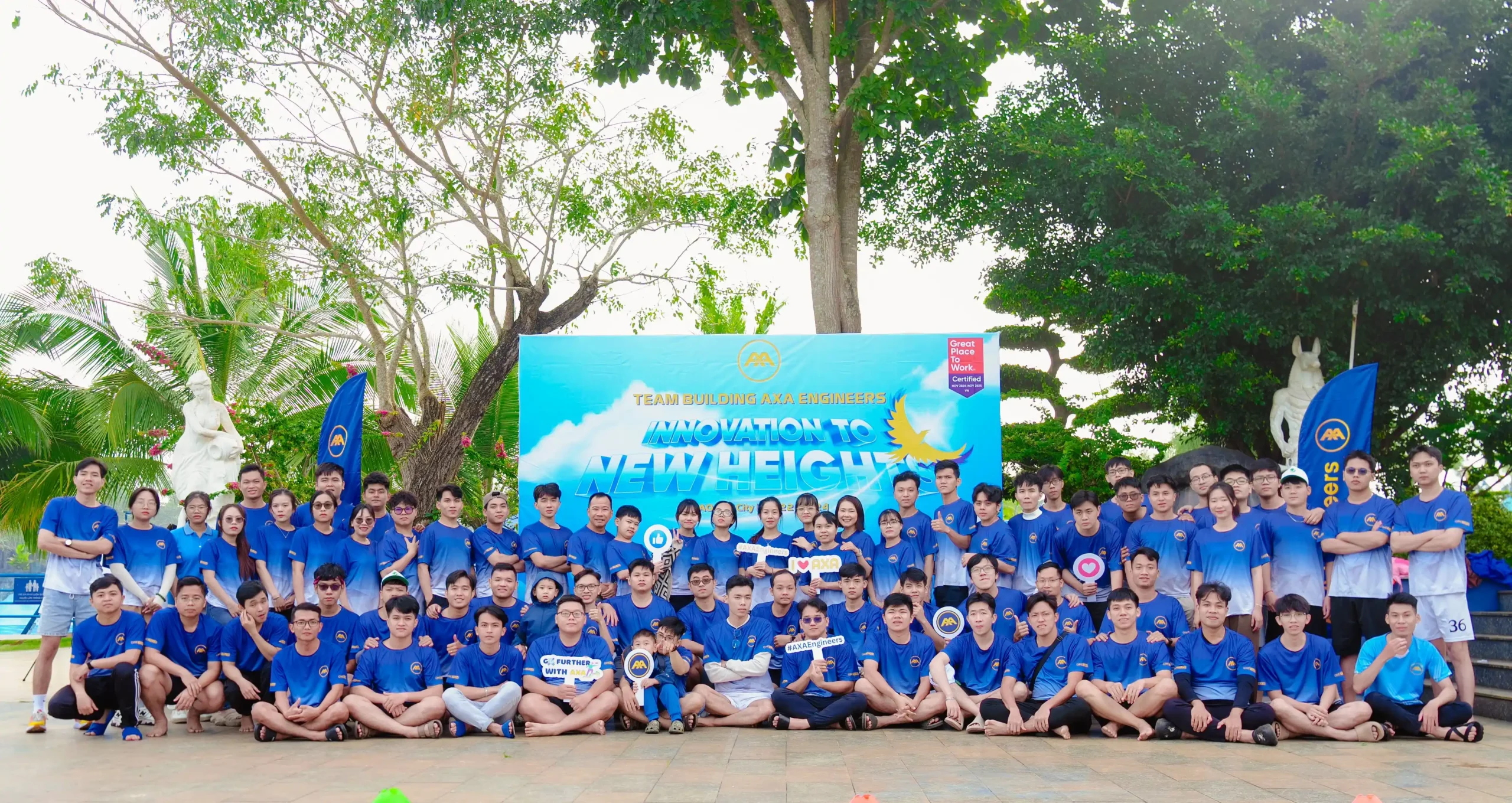Hoạt động đội ngũ tại Team Building AXANH 2024