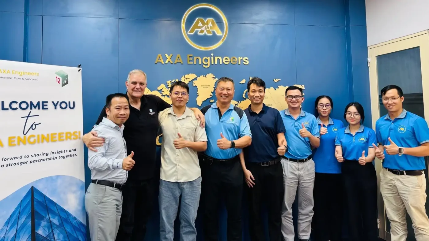 A warm welcome from AXANH to 12D Solutions