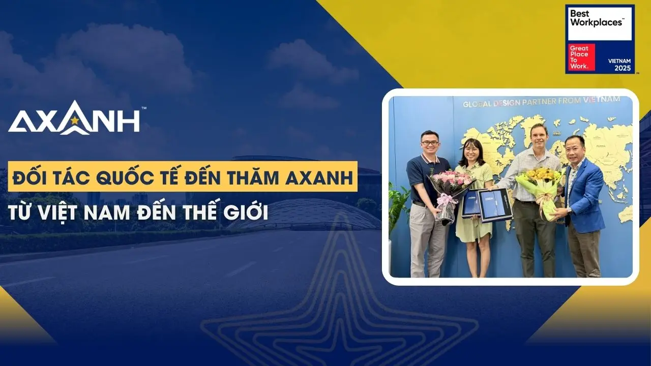 Đối tác quốc tế đến thăm AXANH tại văn phòng
