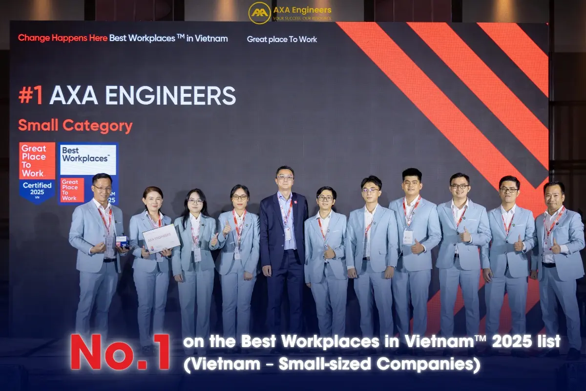 AXA Engineers recognized in Best Workplaces in Vietnam 2025