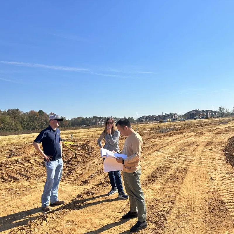 AXANH engineer visiting a project site in North Carolina, USA