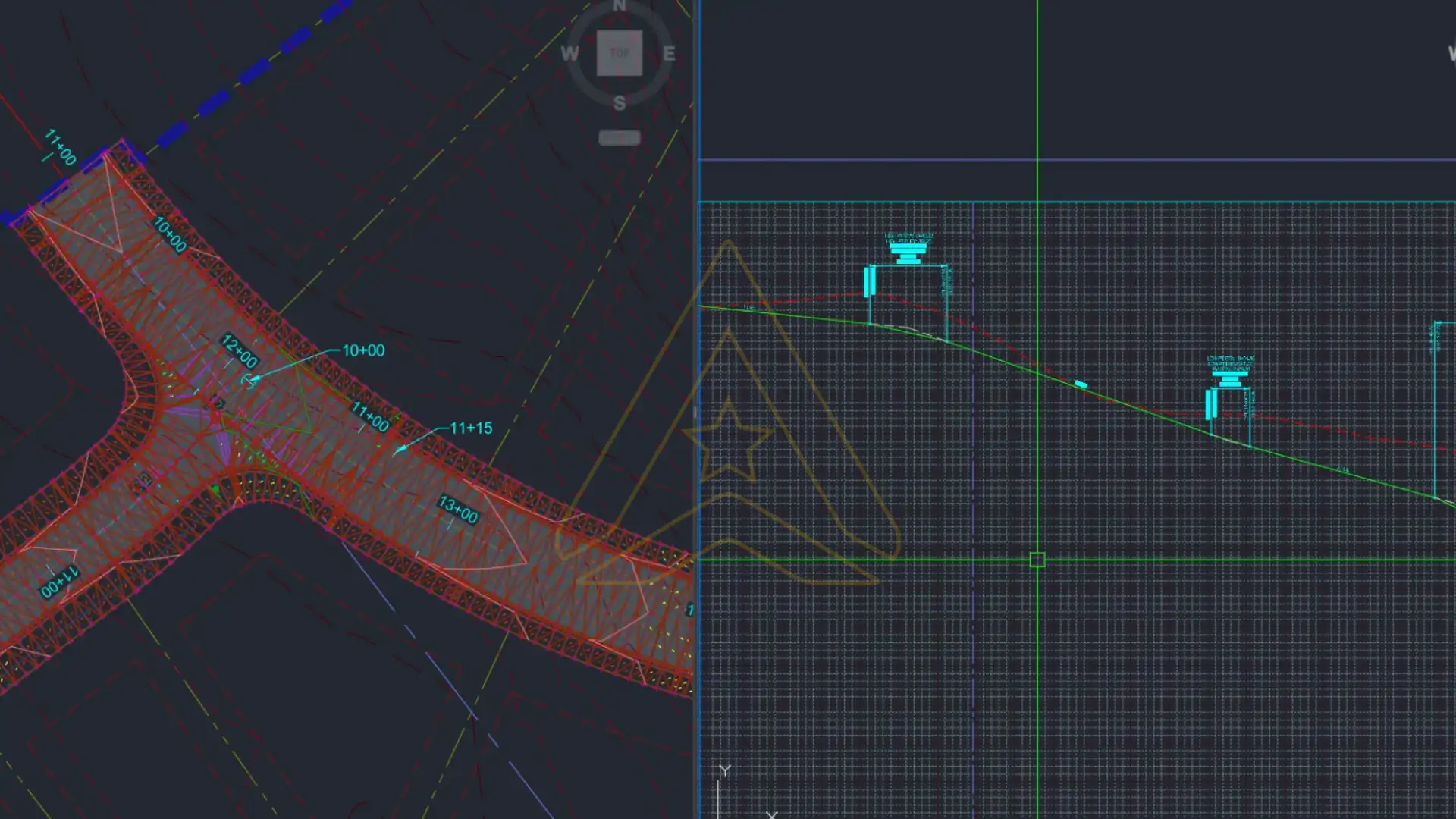 Road profile design supporting earthwork optimization and cut and fill balance on complex terrain