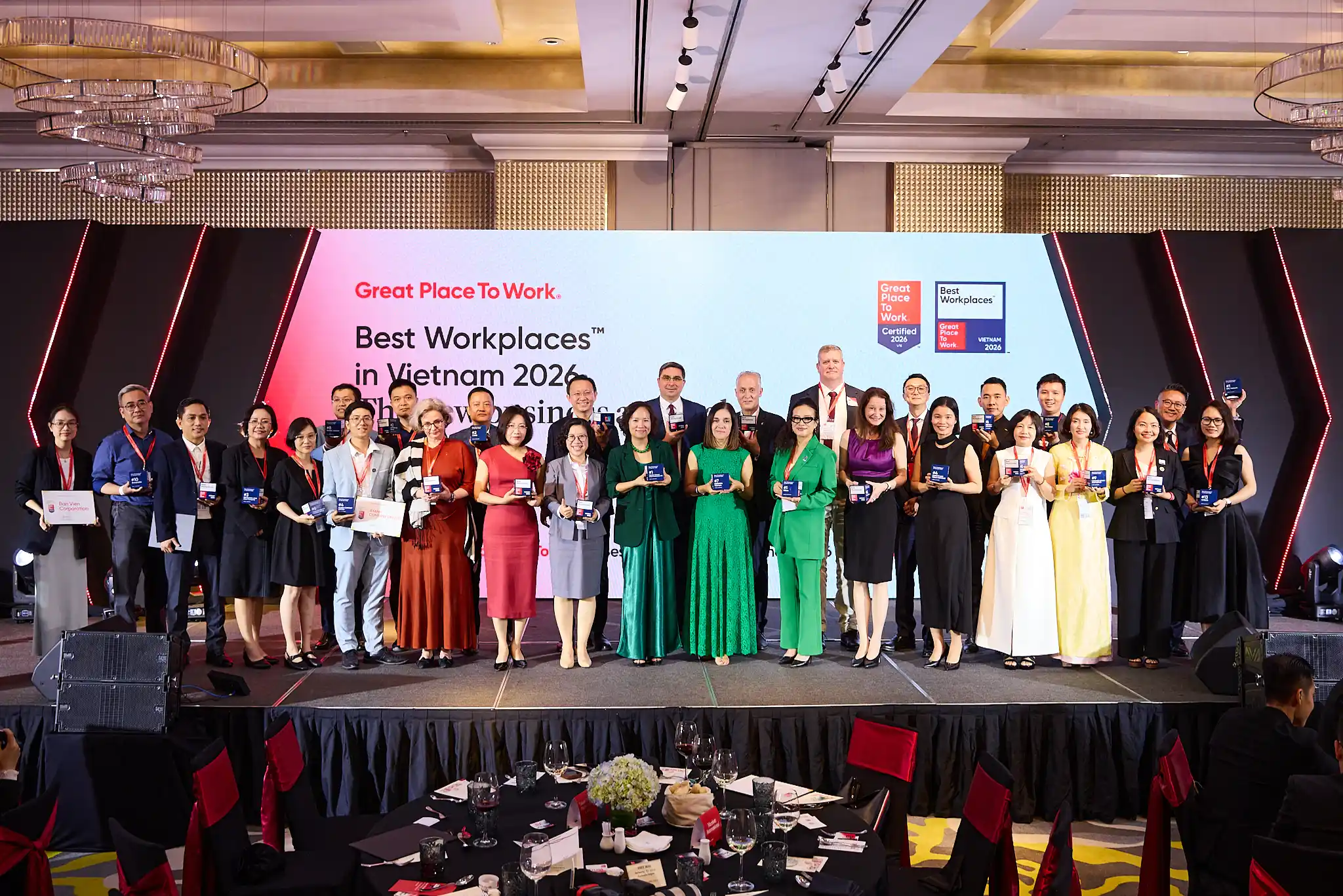 AXANH tại sự kiện Best Workplaces in Vietnam 2026