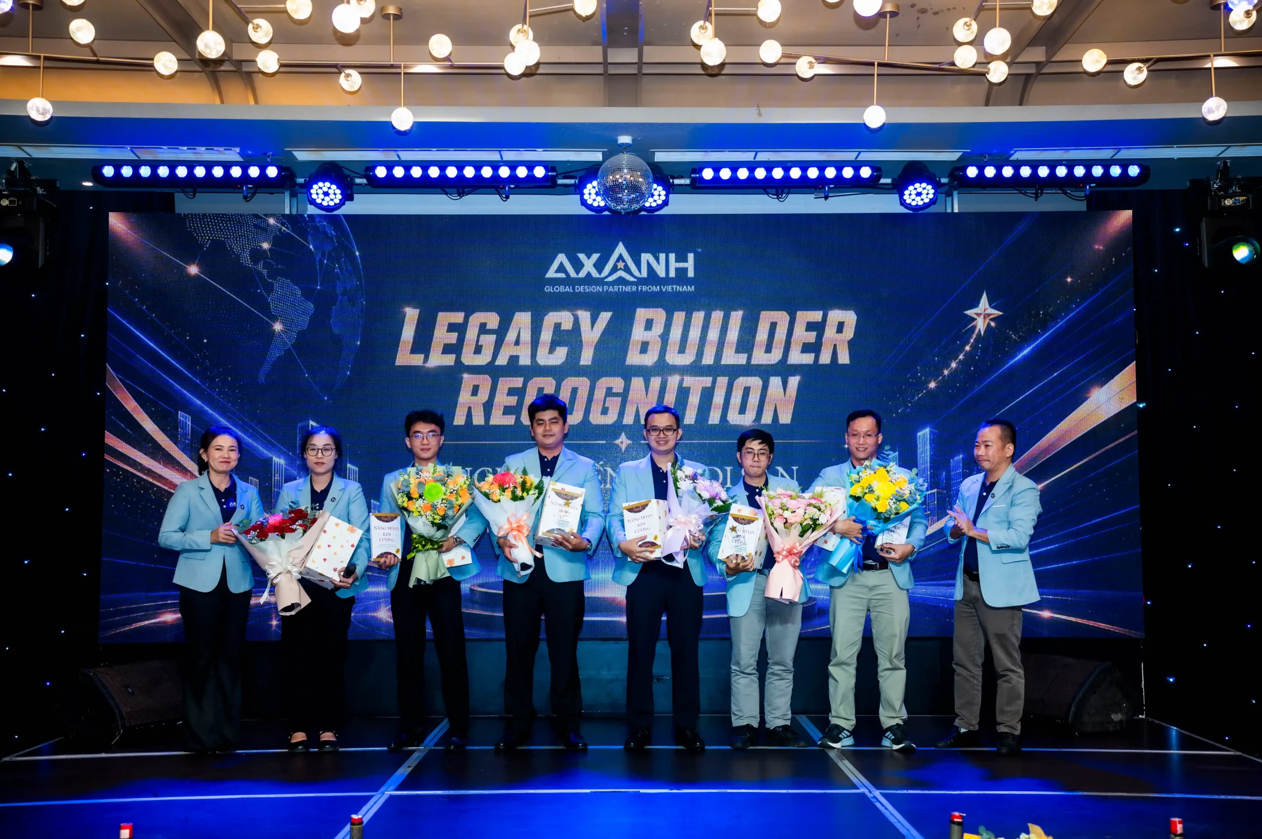 Recognition moment at AXANH 10th Anniversary