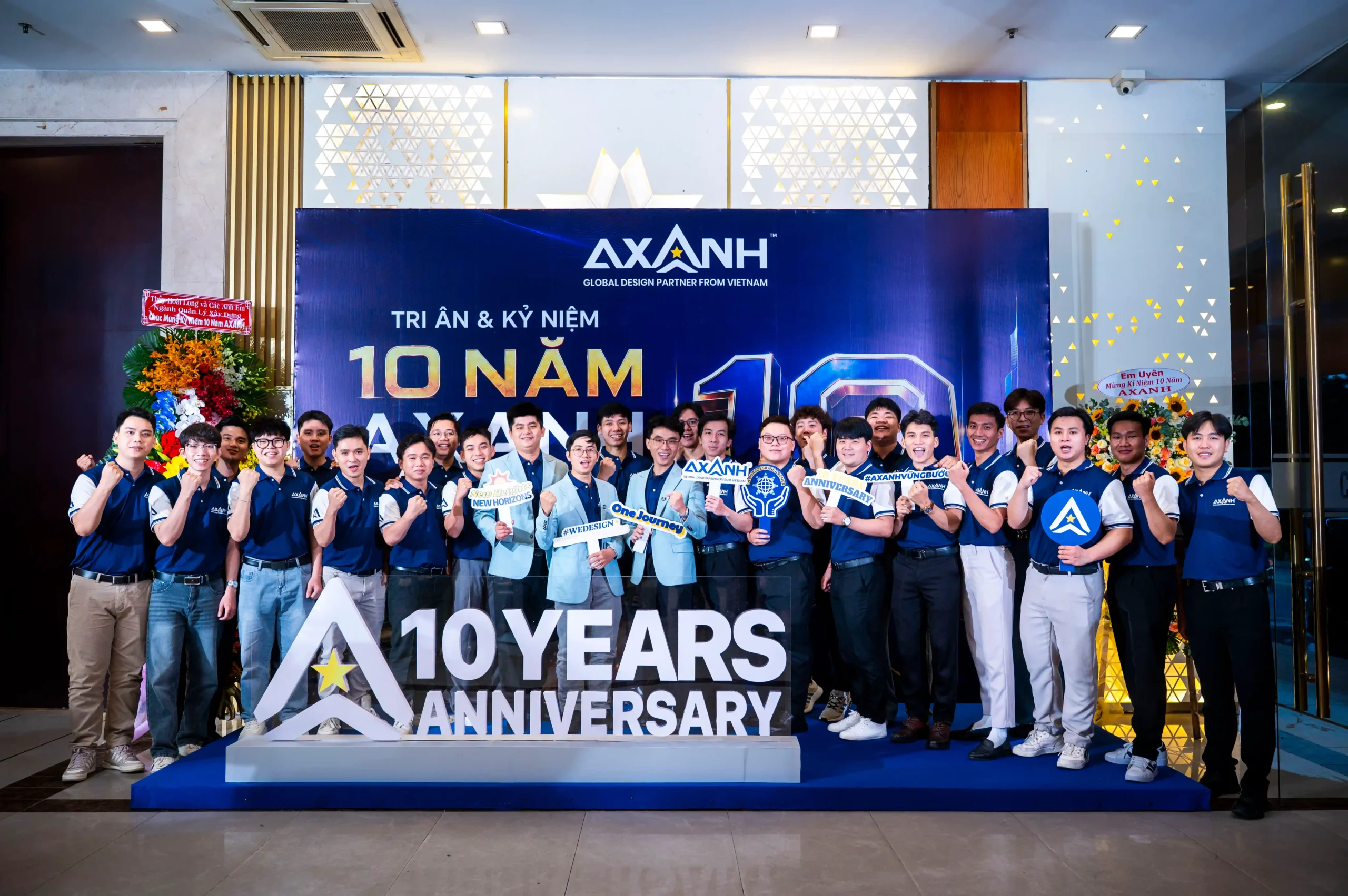 AXANH team moving forward with New Heights New Horizons