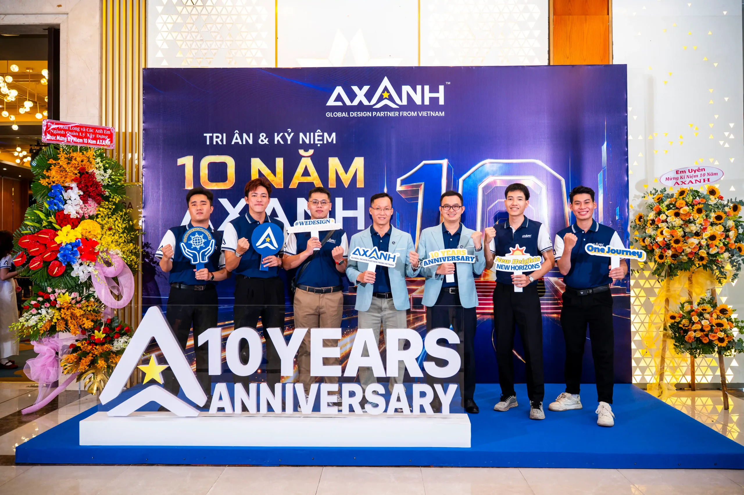 Welcoming moments at AXANH 10th Anniversary