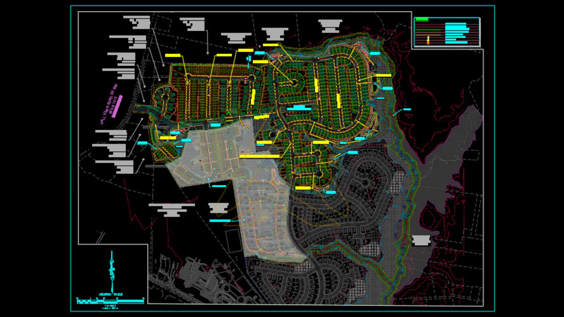 Grading and Drainage Plan used to coordinate elevations and stormwater movement