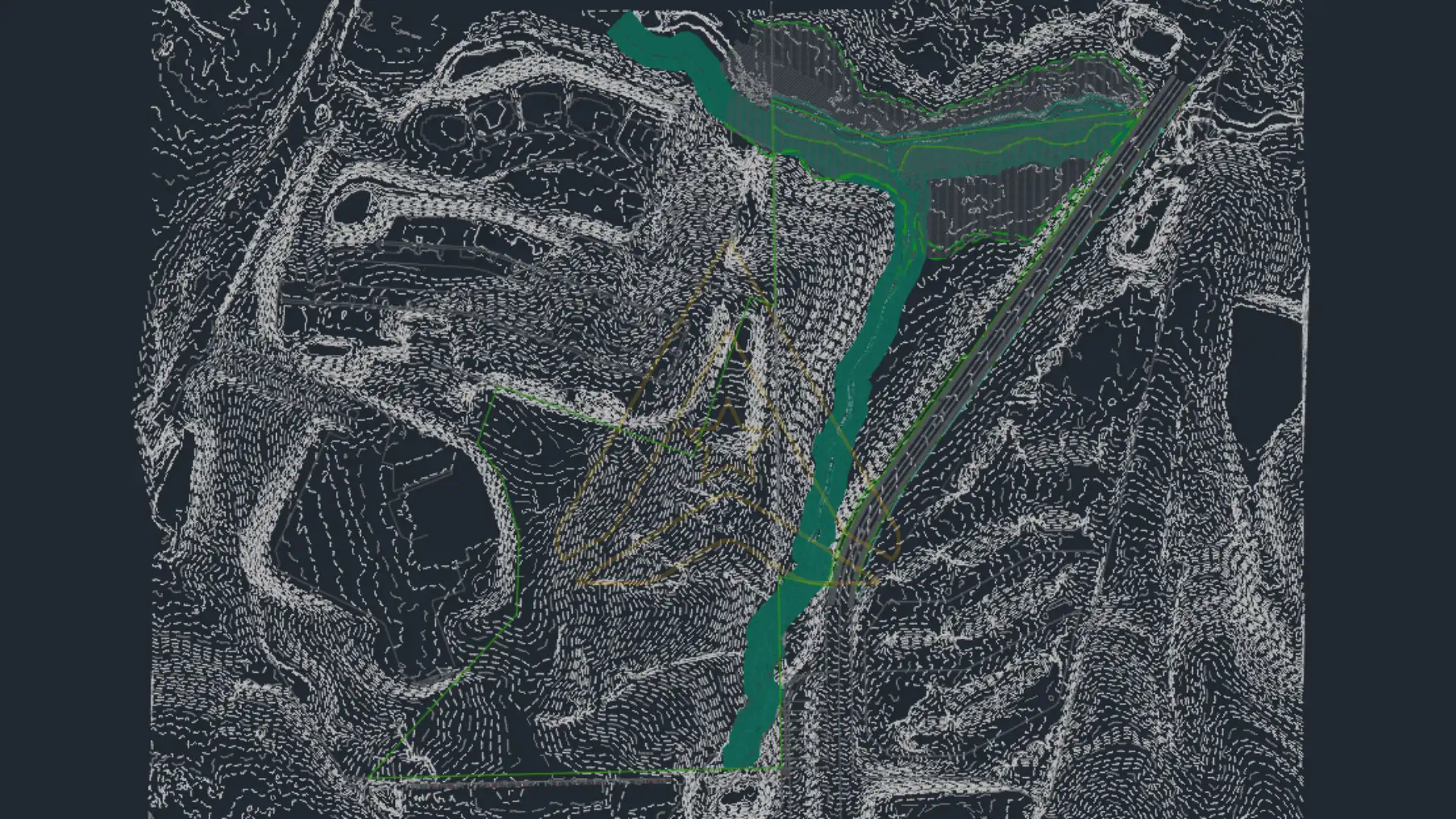 Earthwork Map for Cut and Fill Analysis in Civil 3D