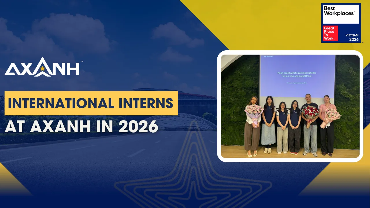 International interns at AXANH in 2026