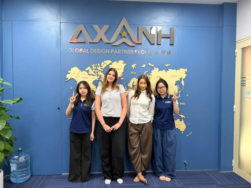 Những ngày đầu của thực tập sinh quốc tế tại AXANH