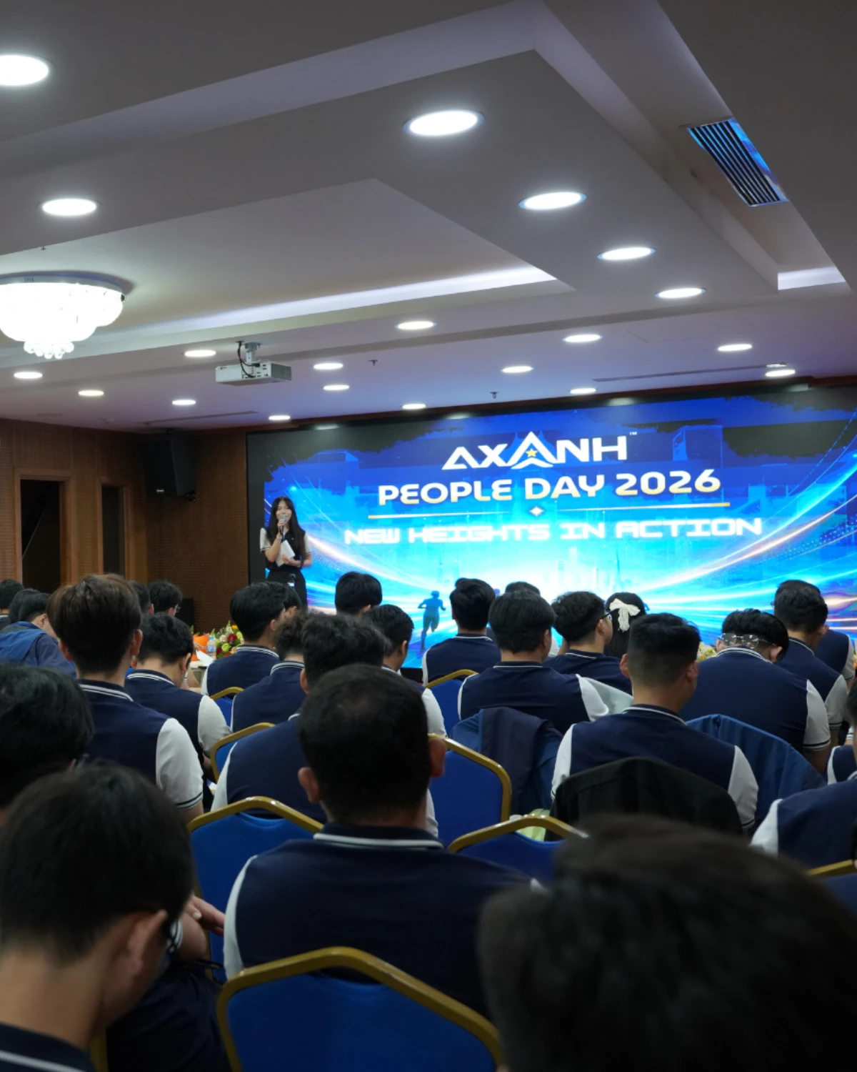 Đội ngũ AXANH tham dự People Day 2026, cùng lan tỏa 5 giá trị cốt lõi AXANH.