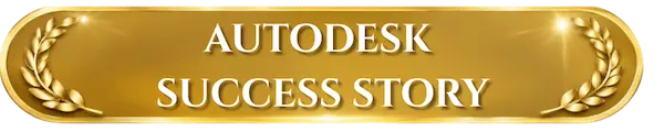 Gold oval plaque with laurel leaves and embossed white text at center.