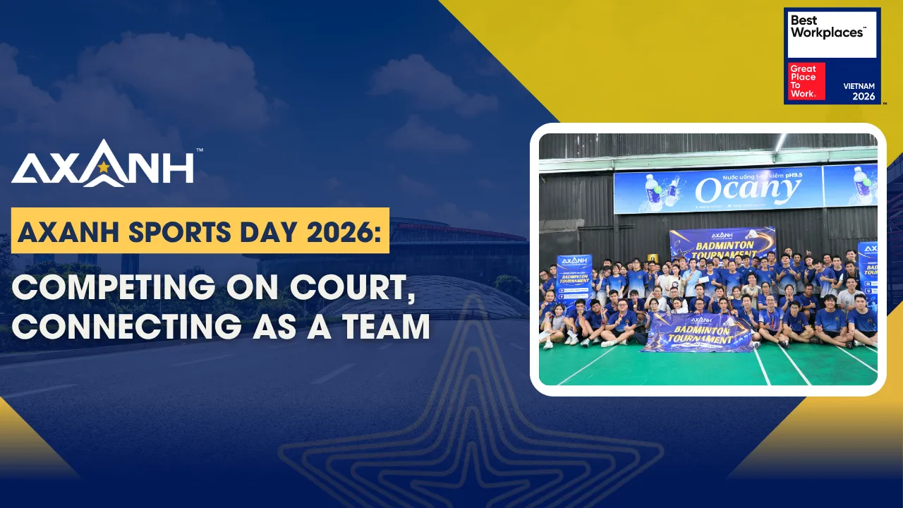 AXANH Sports Day 2026 badminton tournament