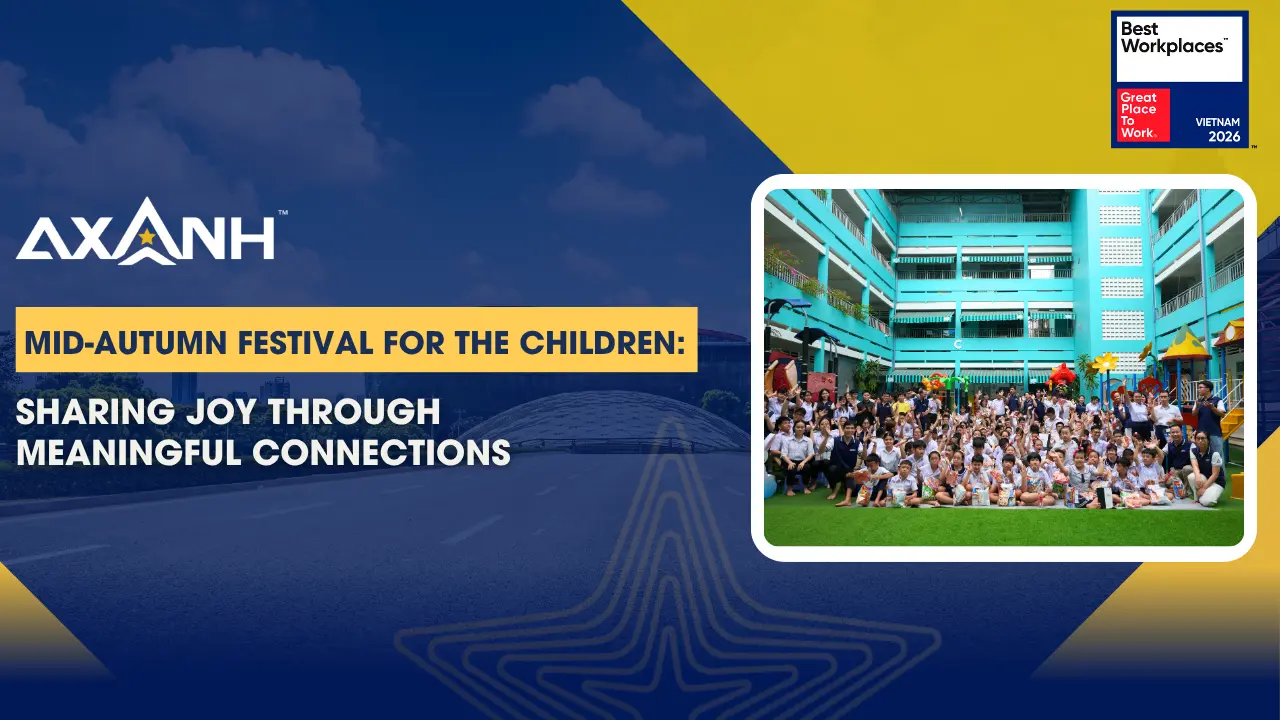 Mid-Autumn Festival for the Children with AXANH at Anh Minh Special School