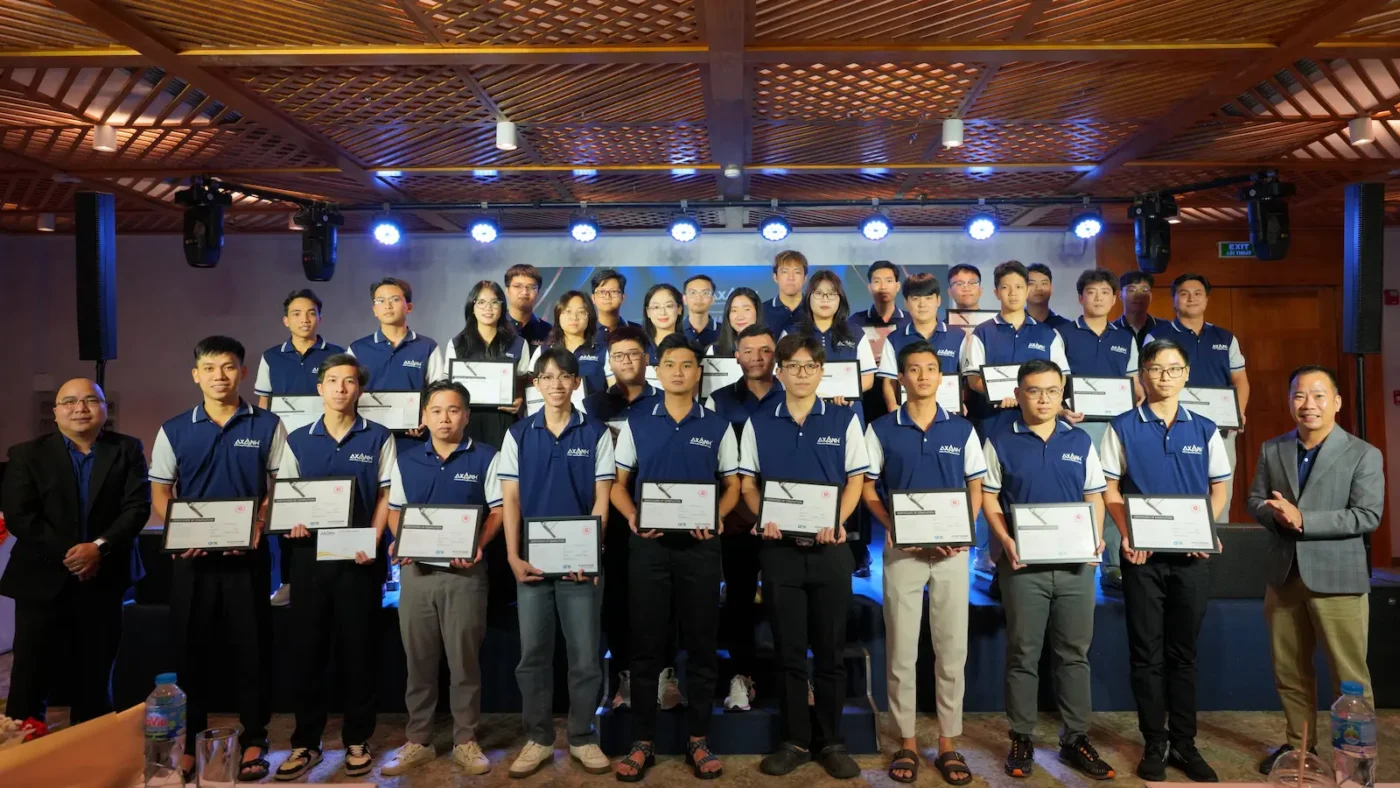 30 AXANH civil engineers recognized with Civil 3D Completion Certificates in 2026